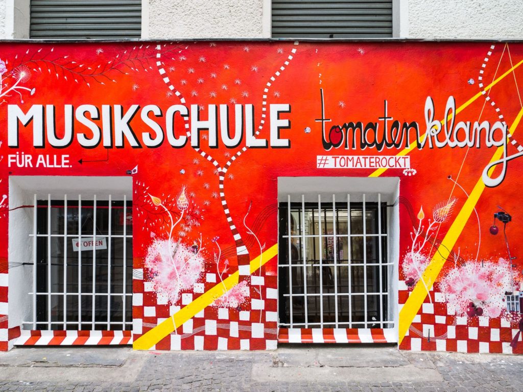 Tomatenklang - Fassade Kreuzberg